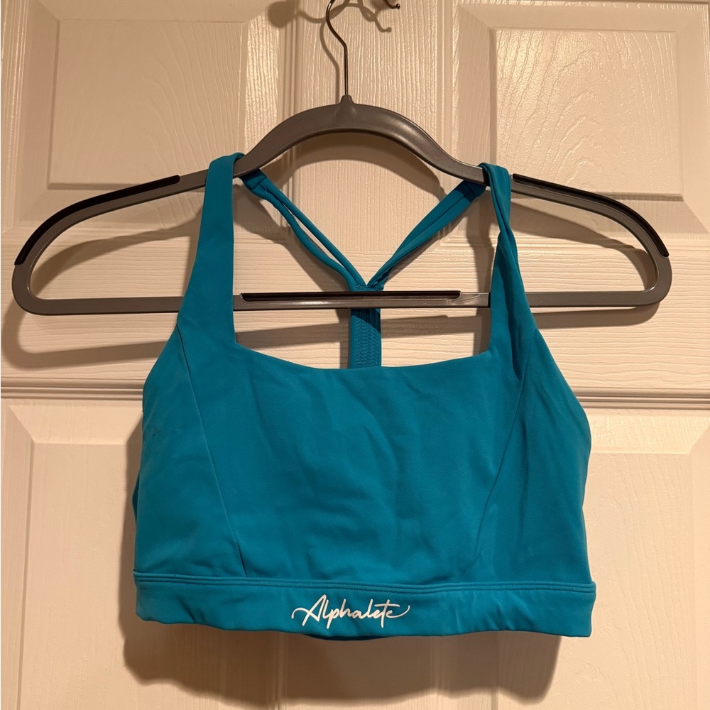 Alphalete Teal Sports Bra